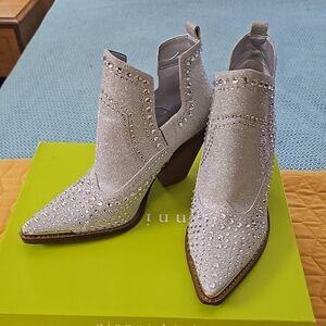 Ganni Silver Women's Shoes